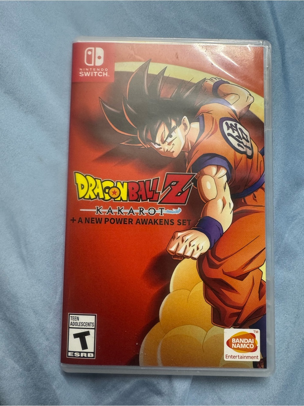 Nintendo Switch Dragon Ball Z: Kakarot – Red & Orange Cover Art